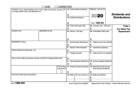 irs 1099 dividend